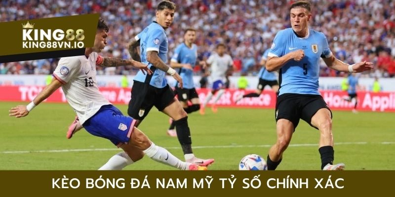 Cược tỷ số chính xác bóng đá Nam Mỹ mang đến lợi nhuận khủng