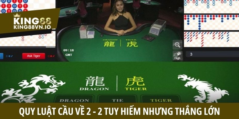 Quy luật cầu về 2 - 2 tuy hiếm nhưng thắng lớn