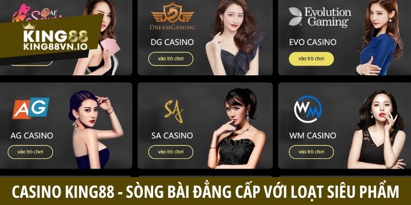 Casino King88 - Sân chơi đổi thưởng đẳng cấp