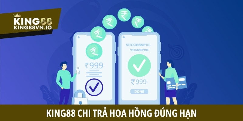 Nhận hoa hồng đúng hạn