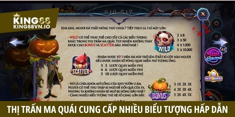 Thị Trấn Ma Quái cung cấp rất nhiều biểu tượng hấp dẫn