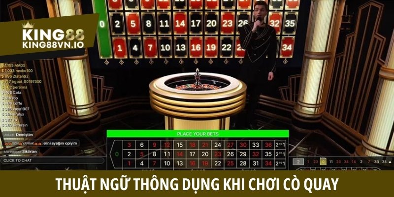 Thuật ngữ thông dụng khi chơi Cò Quay