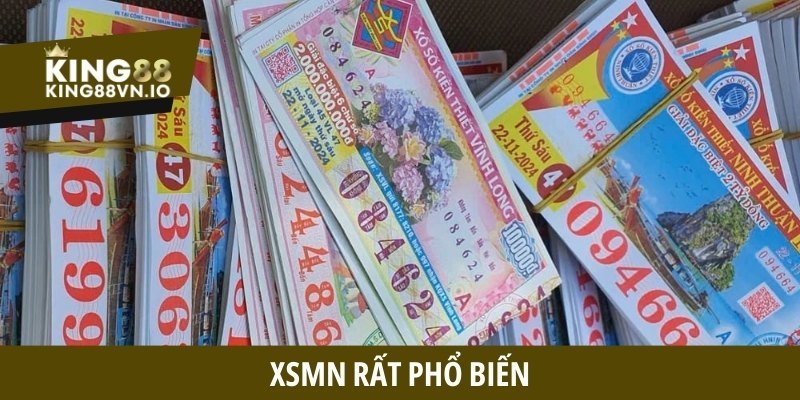 XSMN rất phổ biến